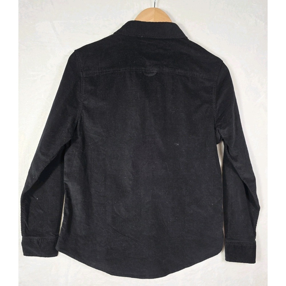 Jachs Girlfriend Black Corduroy Button Up Shirt Women's Small NWT Collared - Picture 5 of 10